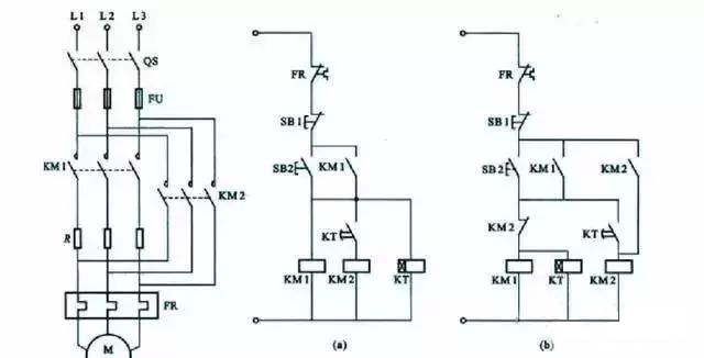 籠型感應(yīng)電動(dòng)機(jī)定子繞組從串電阻降壓啟動(dòng)控制系統(tǒng)